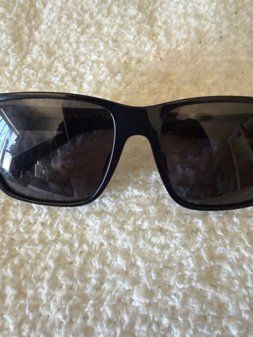 Coach Black Rectangle Sunglasses